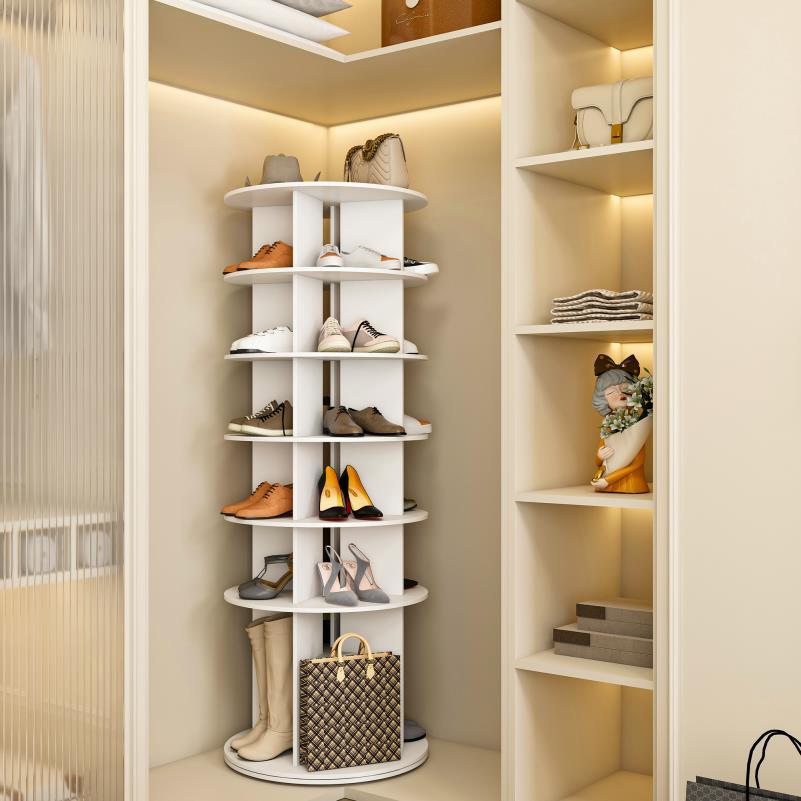 360 degree rotating shoe rack tower tier shoe organizer Temu