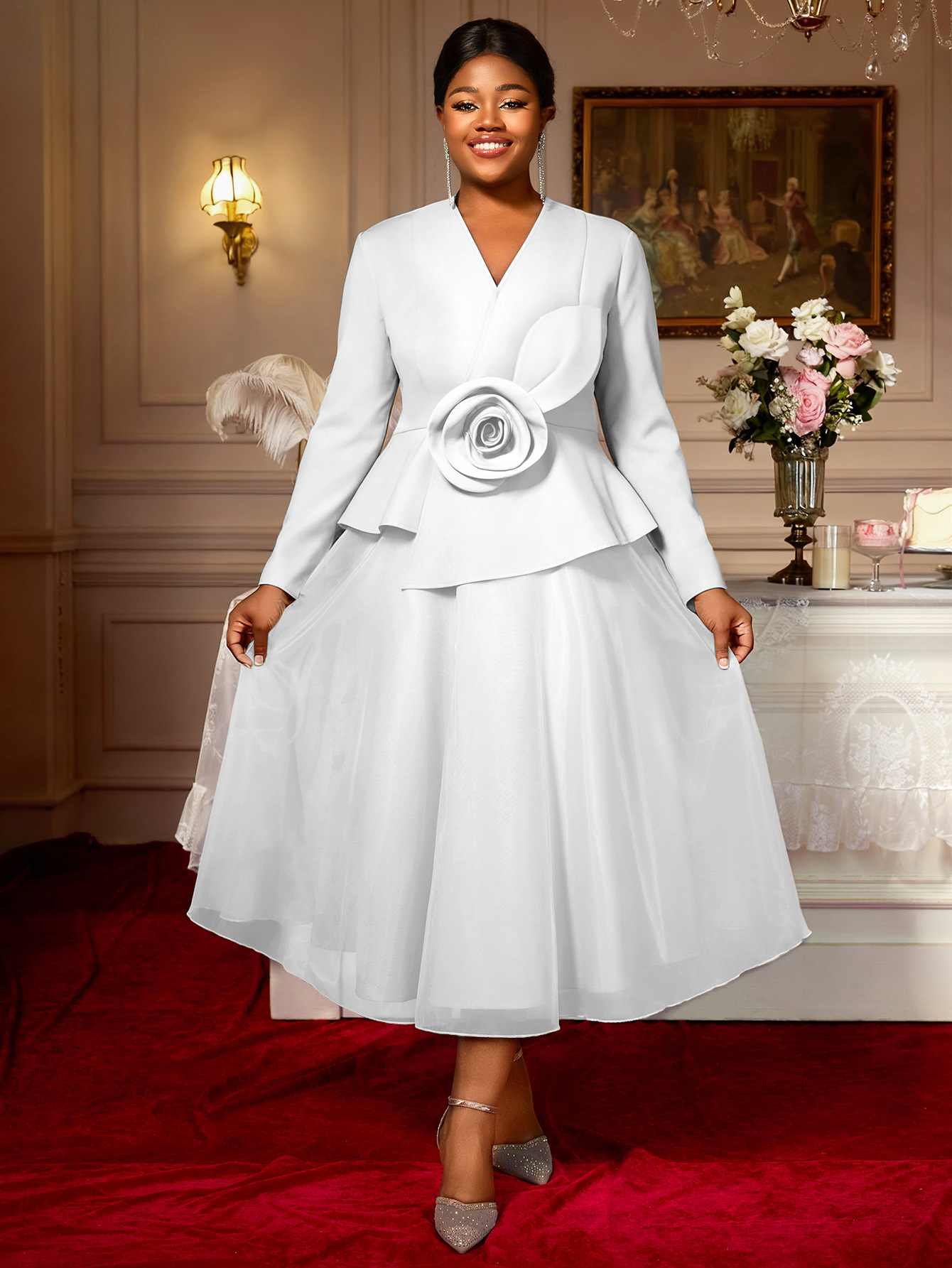 Elegant Classy White Dress Trendy Church Dresses Elegant White Cocktail  Dress For Weddings And Modest Church