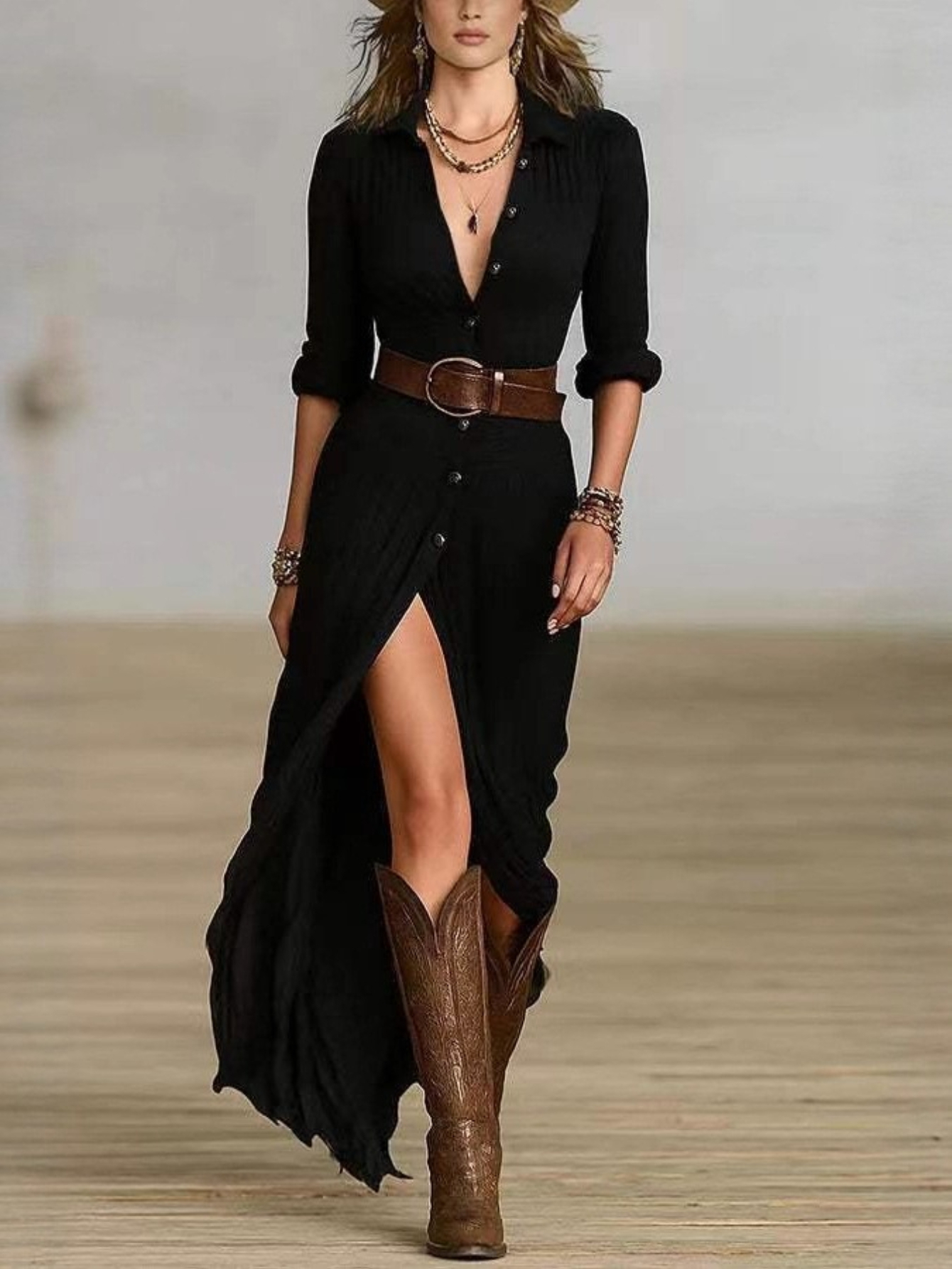 black western dress sold on Temu United States black western dress sold on Temu United States