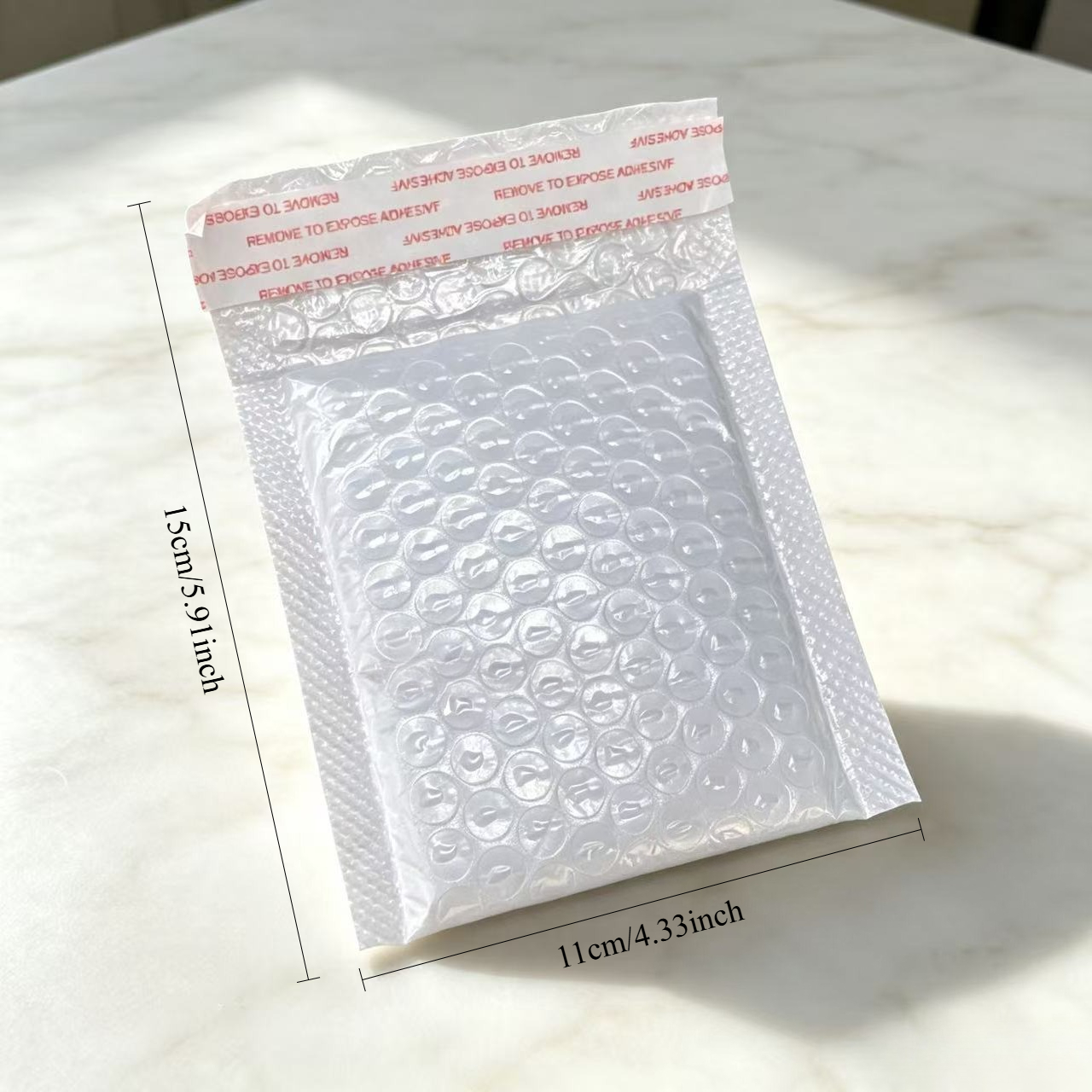TEMU 200 sacs à bulles , 11X15Cm (4.33In X 5.9In), sacs d'expédition amortissants pour et l'expédition de articles