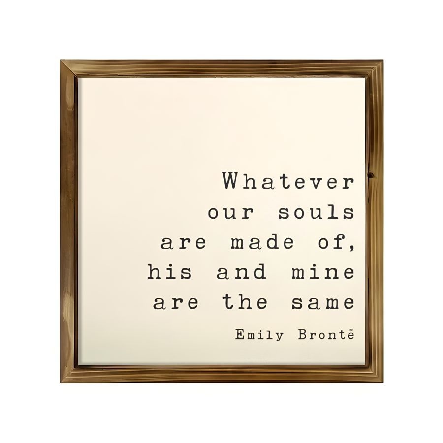 TEMU 2d Flat Wooden Print [1pc] Love Quote Wall, Oil Painting, Living Room Bedroom Wall Decoration Room Decor, Ready To Hang