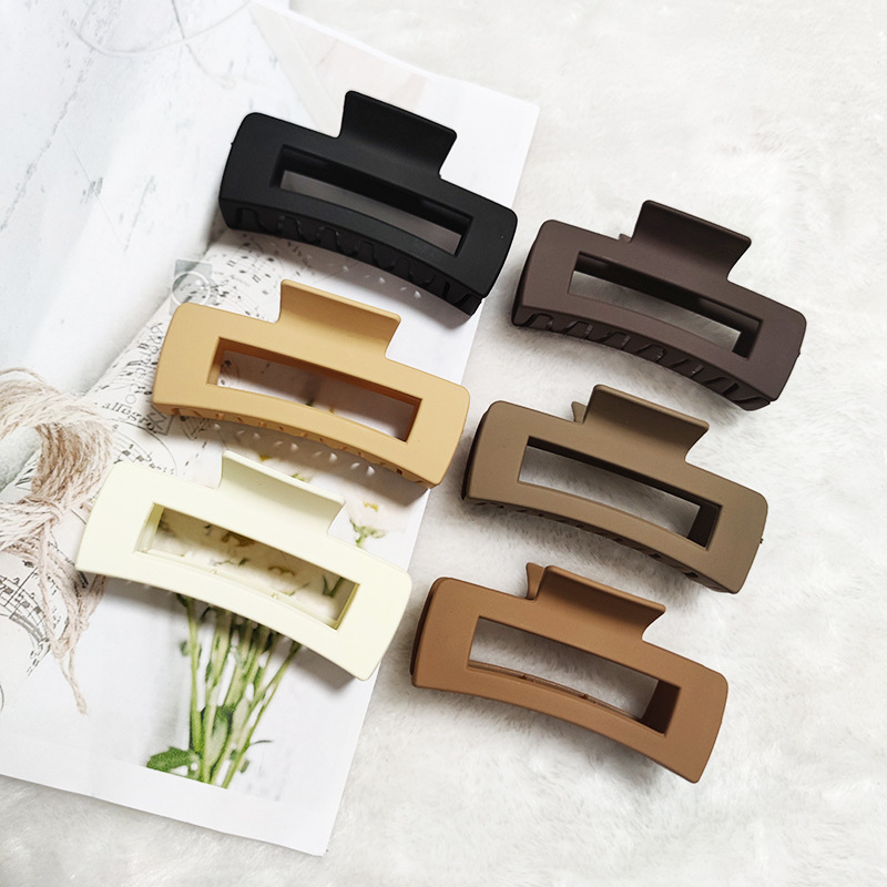 Quadratische Haarklammern Für Braut & Brautjungfern – 10,5 Cm, Set Aus 8 Stück In Weiß & Rosa, Rutschfest & Elegant