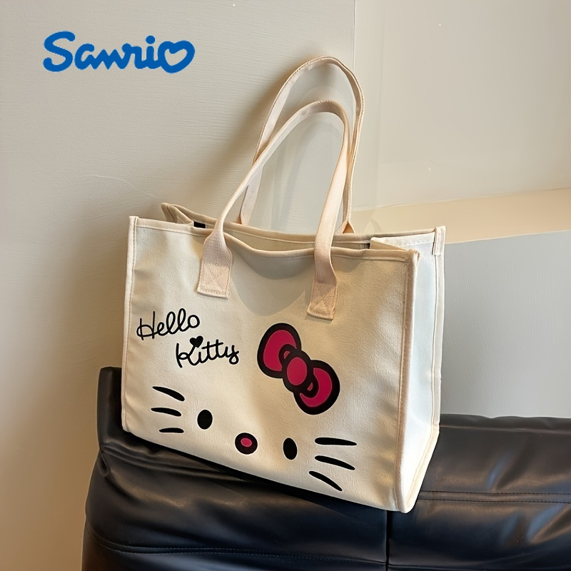 for Tote Bag Durable Stylish Shoulder Bag with Black Handles  Work, and Travel, Cute Polyester Design wit