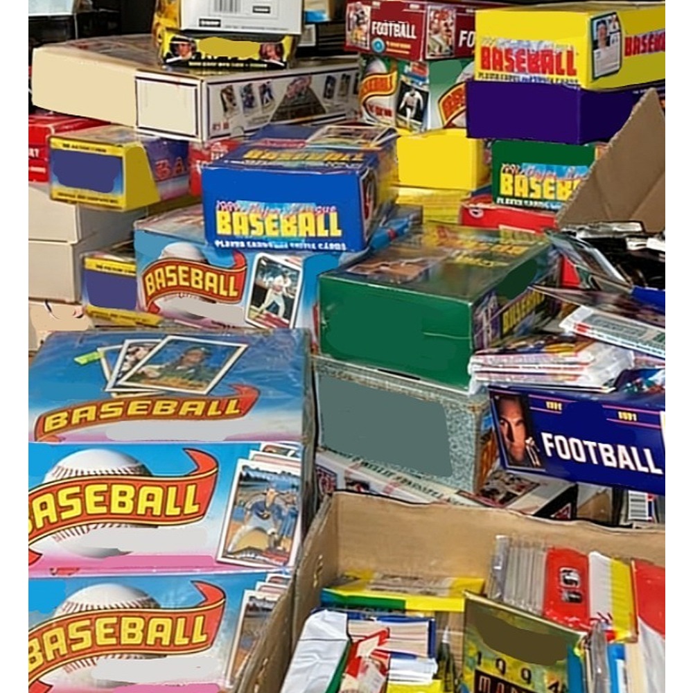TEMU A Set Of 50 Unopened Vintage Baseball Cards. A Rare Sports Collectible - A Collection. Each Set Contains 4 Small Packs Of Cards