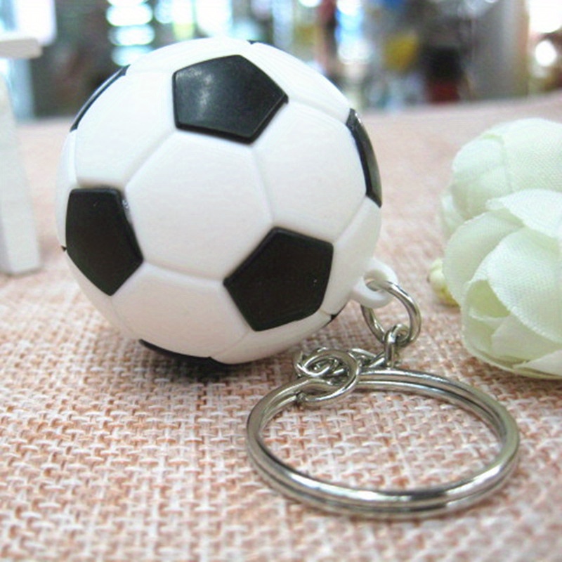Basketball & Soccer Keychain - Stylish Key Accessory