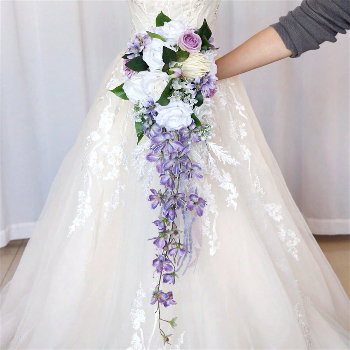 purple wedding decorations sold on Temu United States