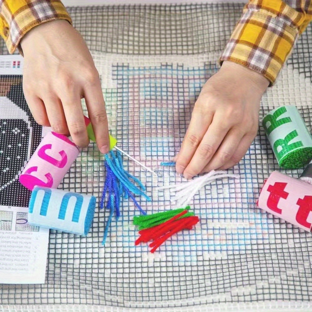Latch Hook Rugs Creation Kit for Beginners