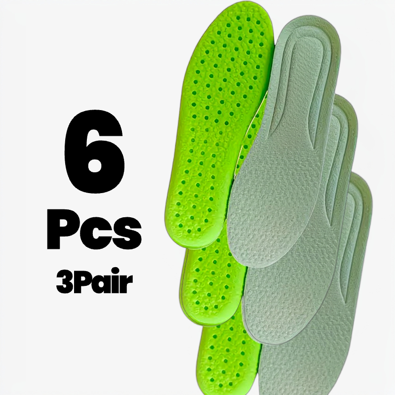 TEMU [7pairs/ 3pairs Ultra-comfortable Insoles] Ultra-comfortable Cushioning Insoles | Soft, Breathable, And Shock-absorbing Replacement Insoles With
