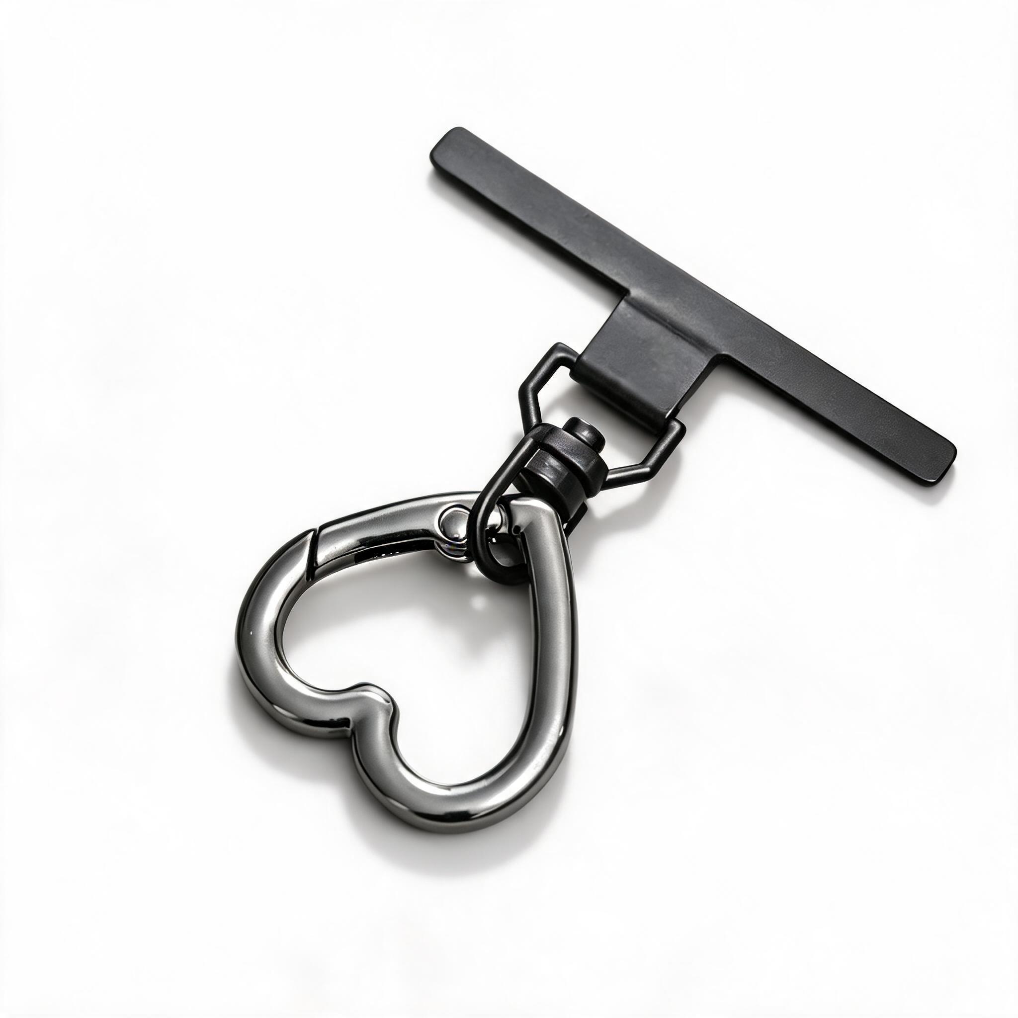 TEMU Super Practical 360-degree Rotatable Phone Lanyard Clip Universal Anti-drop Phone Accessory Daily Outing Travel -shaped Elastic Buckle Design