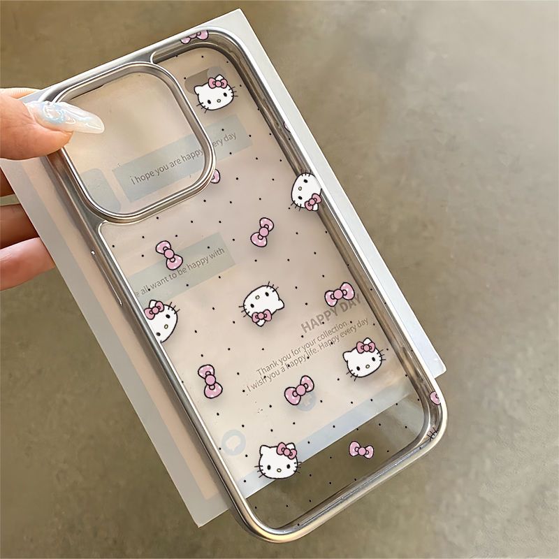E-shop Handyhülle - Autorisierte Sanrio Kreative Cartoon Handyhülle, Passend für iPhone 16 Pro Max, 15 Pro/14 Pro/13 Pro/12 Pro/12/11. Mit
