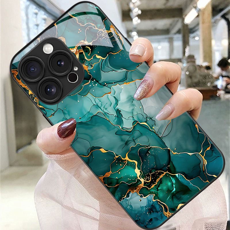 TEMU Phone Case: Abstract Art Marble Pattern Phone Case Compatible With Iphone 16/16 Pro/16 Pro Max/16 Plus/ Plus/15 Pro/15 Pro Max, 14/14 Plus/14