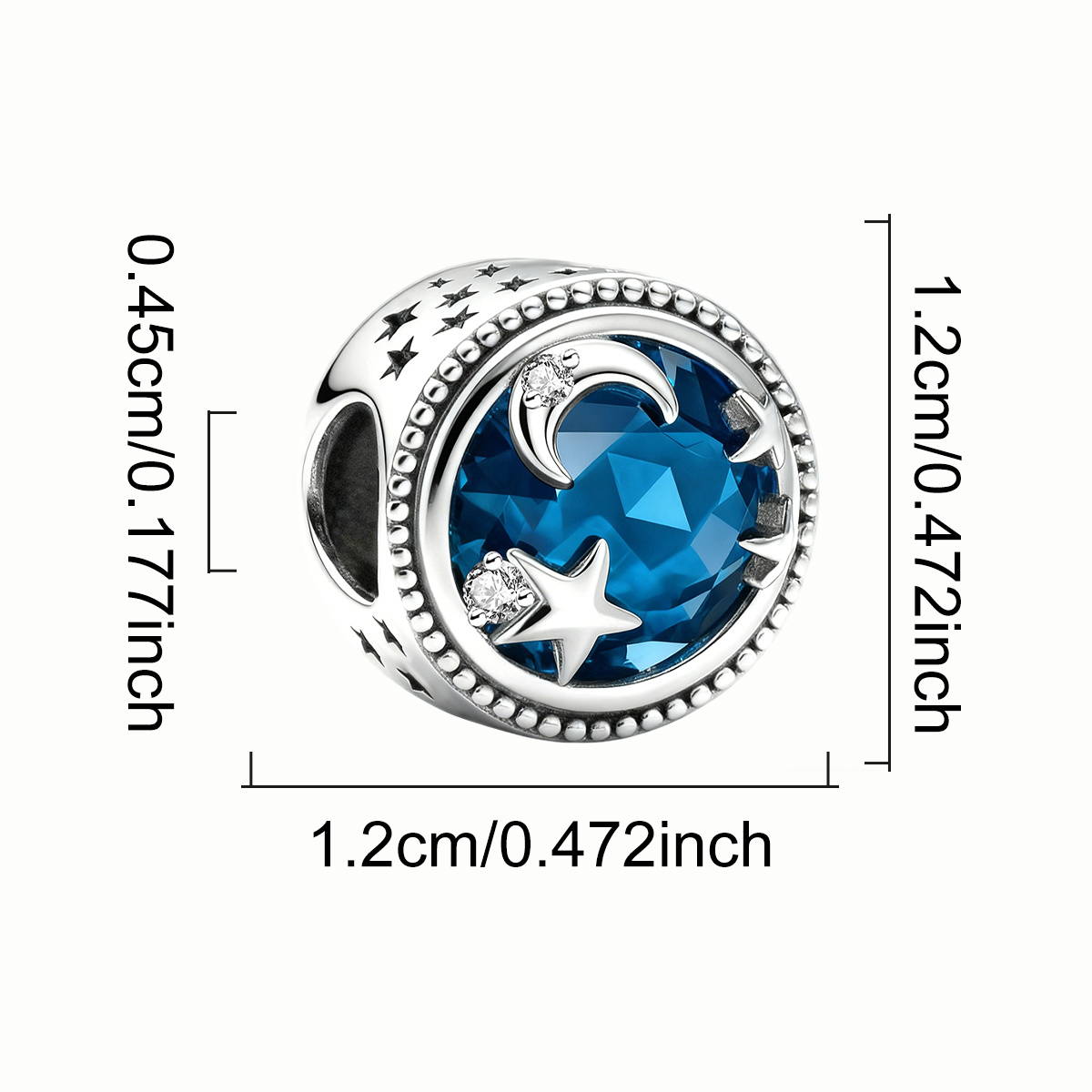 Star Moon Universe DIY Pendant Charm Beaded Bracelet
