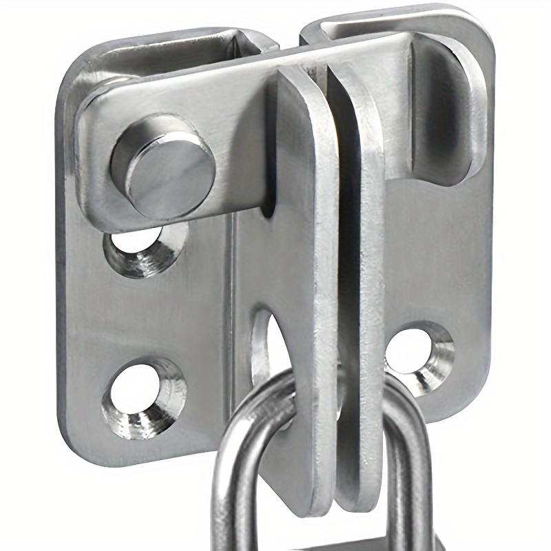 E-shop Flip Latch Torriegel Schiebebolzen Sicherheitstürschloss für Scheune Schrank Haustierkäfig Garten Badezimmer Garage Fenster Schiebetür,