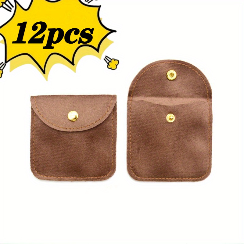 Customizable Laser-Engraved Velvet Pouch Set