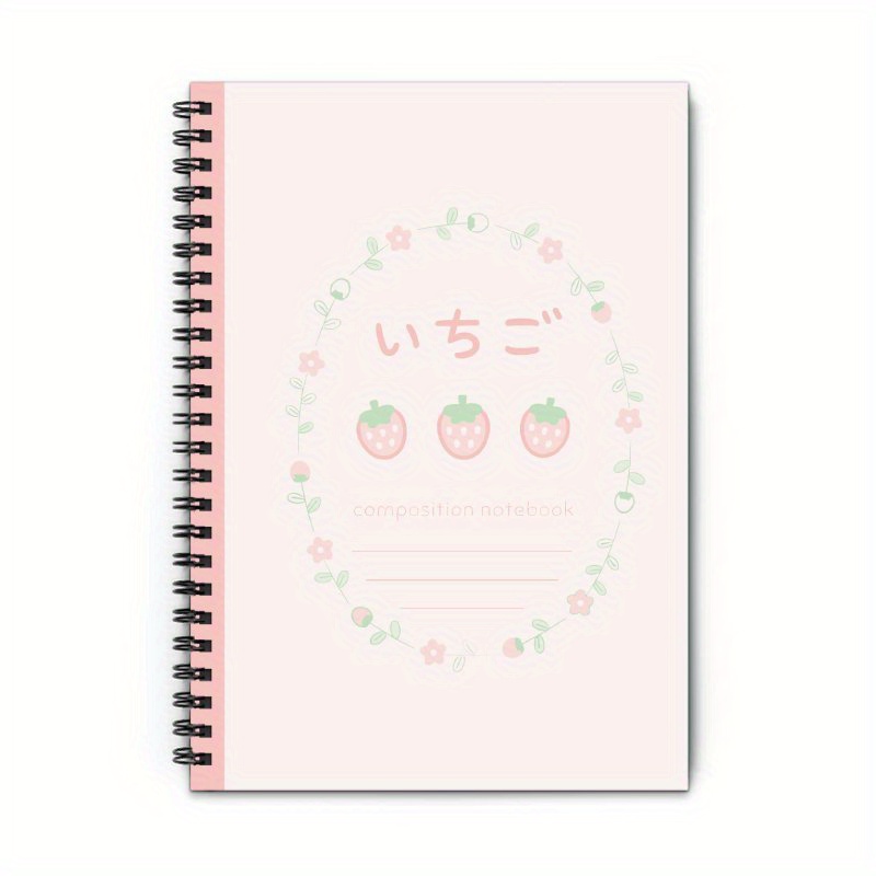 TEMU Carnet Spirale Japonais A5 - Idéal pour , Fournitures de Bureau, Cadeau Rentrée Scolaire pour ou Ami, Petit Agenda Planificateur, 50 Feuilles (