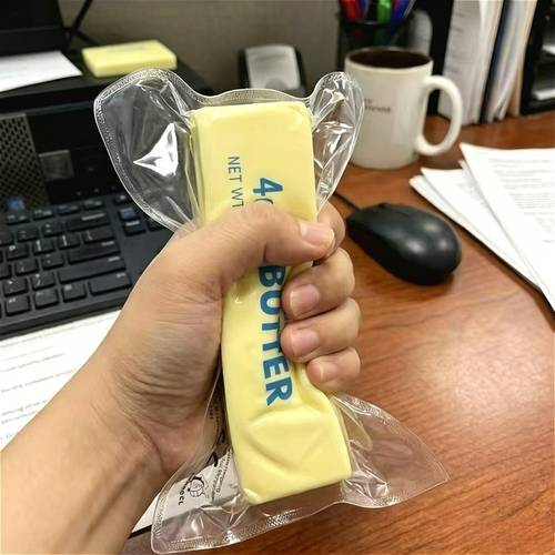 hefengcl butter toy ultra soft slow rebound squeeze sensory toy office relaxation and stress relief cloud like easter christmas stocking stuffers valentines day prank gift