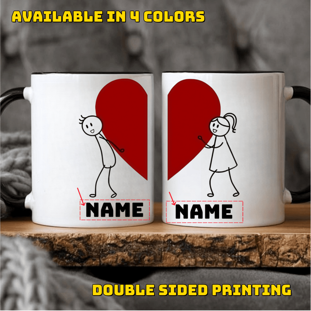 Customizable Name Coffee Mugs