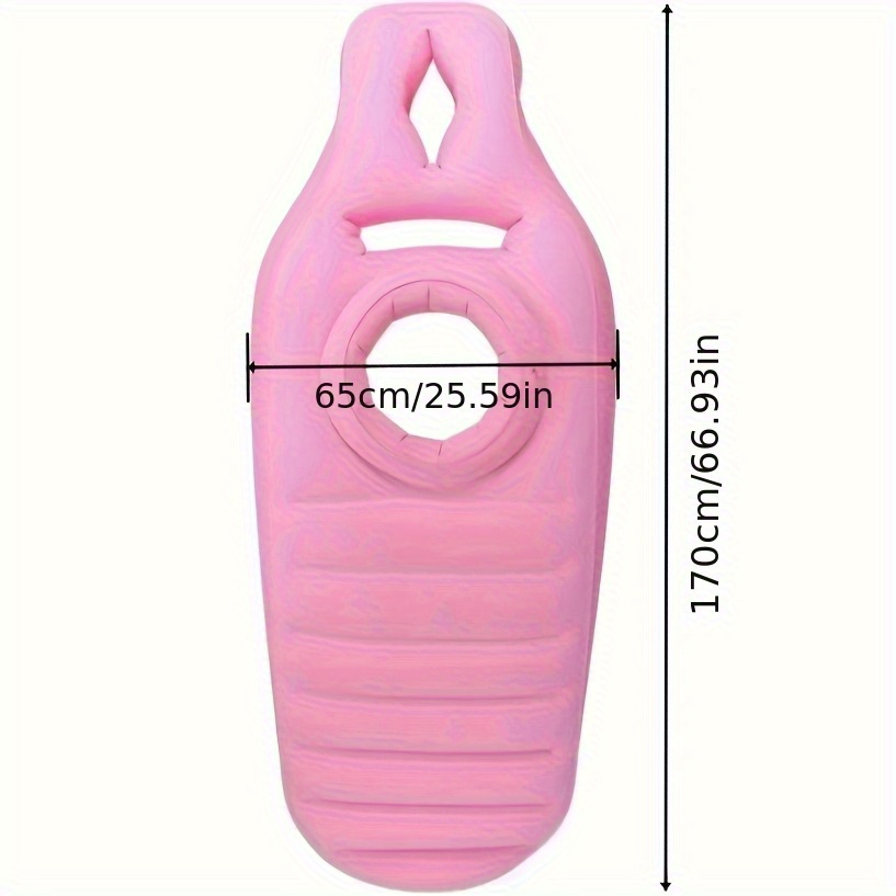 Inflatable Yoga Mat with Belly Support