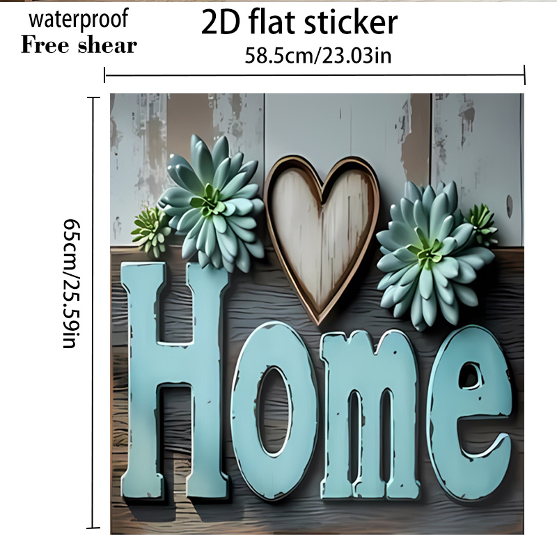 Easter Egg And Vinyl Stickers | Suitable For Dishwasher, Refrigerator, Cabinets, Room Doors, Bedroom, Kitchen, Office