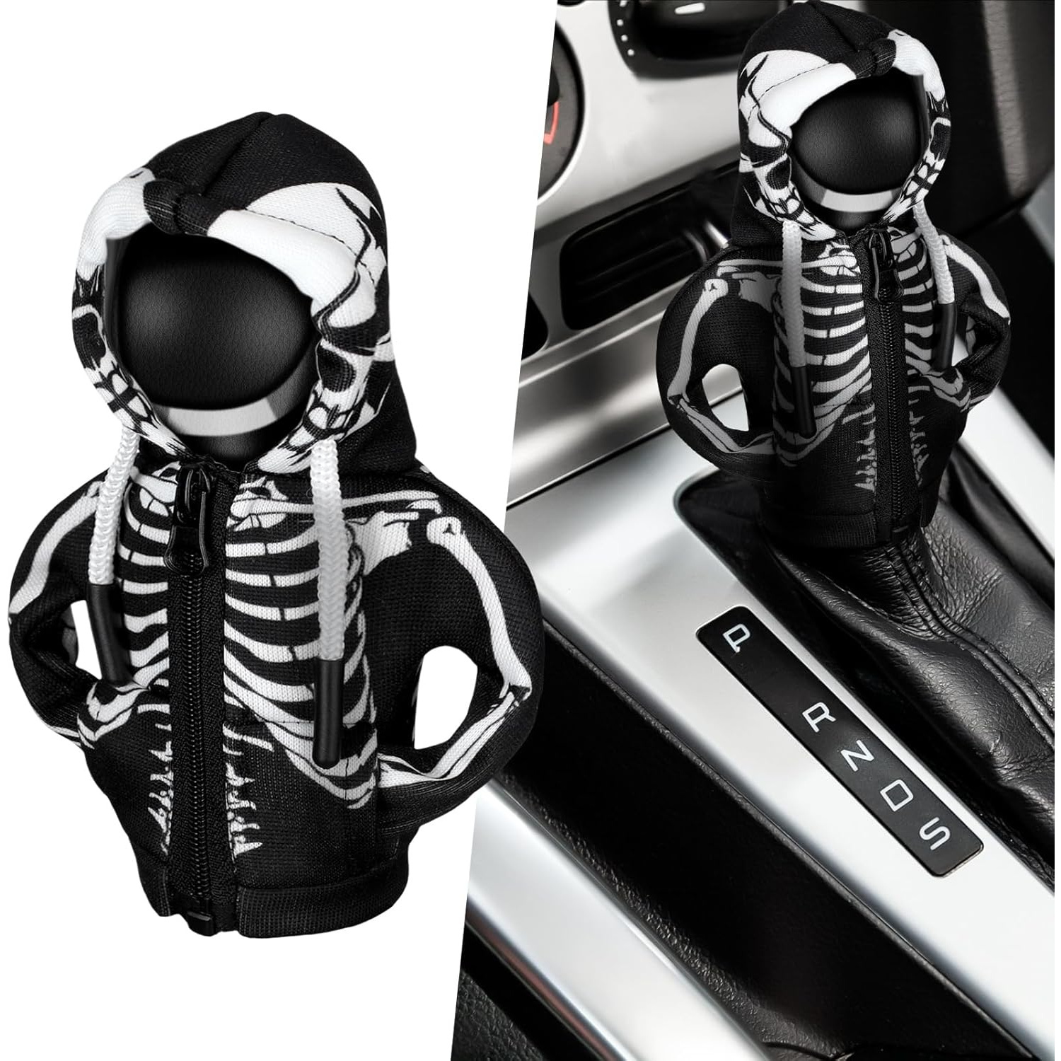 

Humorous Car Gear Shift Hoodie Decoration, A Mini Universal Cover For Shift Levers, Enhancing Car Interiors And Making A Great Gift.