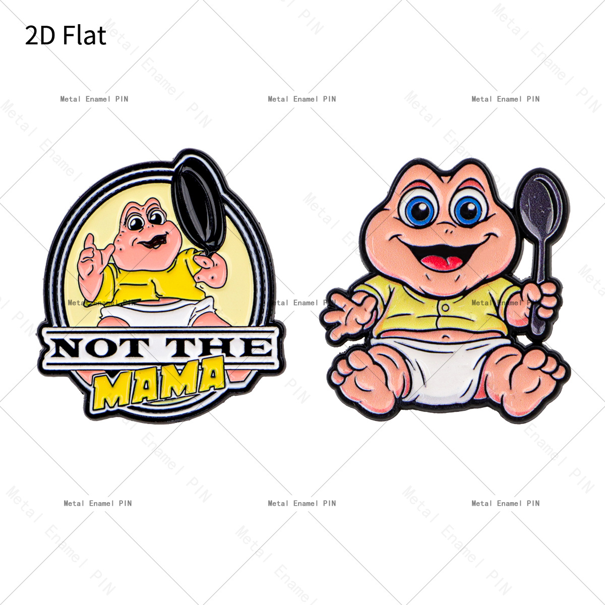 TEMU 2pcs/set 2d Flat Adorable Cartoon Dino Decorative Lapel Pins Enamel Pins And Brooches Badge Pins For Backpacks Bags Backpack Cool Decoration