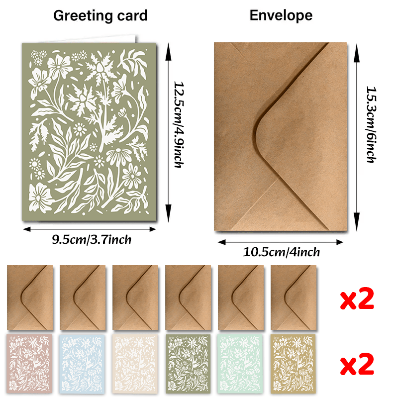 TEMU [24pcs Greeting Cards] 24- Assorted Greeting Cards Envelopes, Blank , For Thanksgiving, Christmas, , , - Cards For , , Coworkers