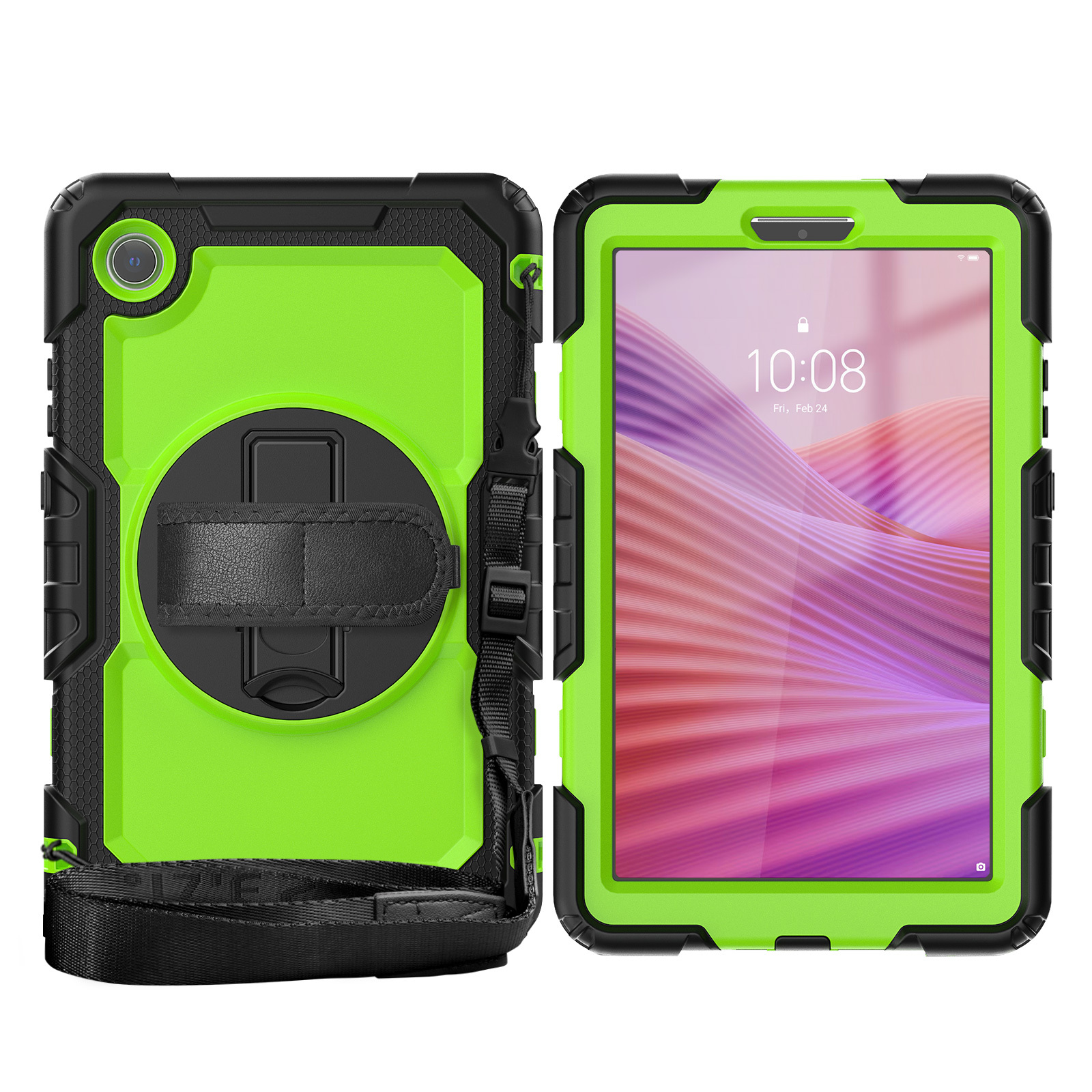 TEMU For 8.7 Case With Pen Holder & Stand, Hard Tablet Cover Compatible For K9 Tb305fu Tablet Case, Shoulder Strap Case Suitable For Tablet 1 Case