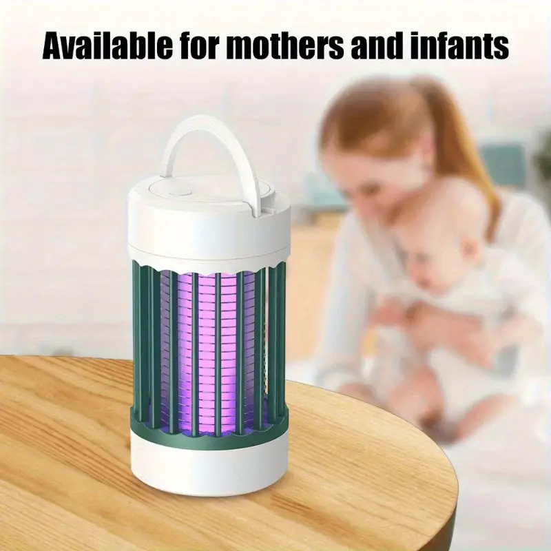 portable mosquito killing lamp dual purpose electric insect repellent in indoor and outdoor light mosquito essential for camping safety protection network of details 3