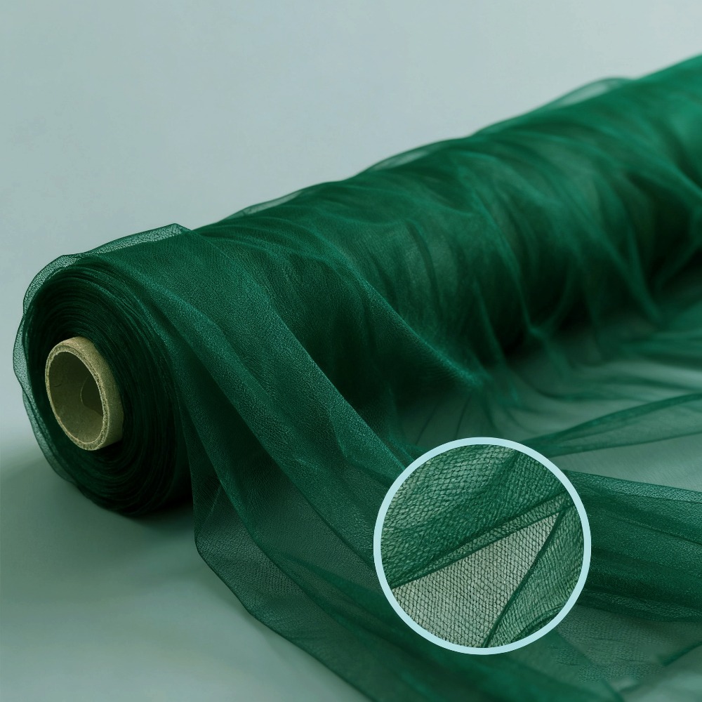E-shop 1 Rolle Langes Transparentes Stofftuch – Ideal für Hochzeiten, Partydeko, Tischdecken, DIY-Bastelarbeiten – Leichtes Tuch, Handwaschbar, für