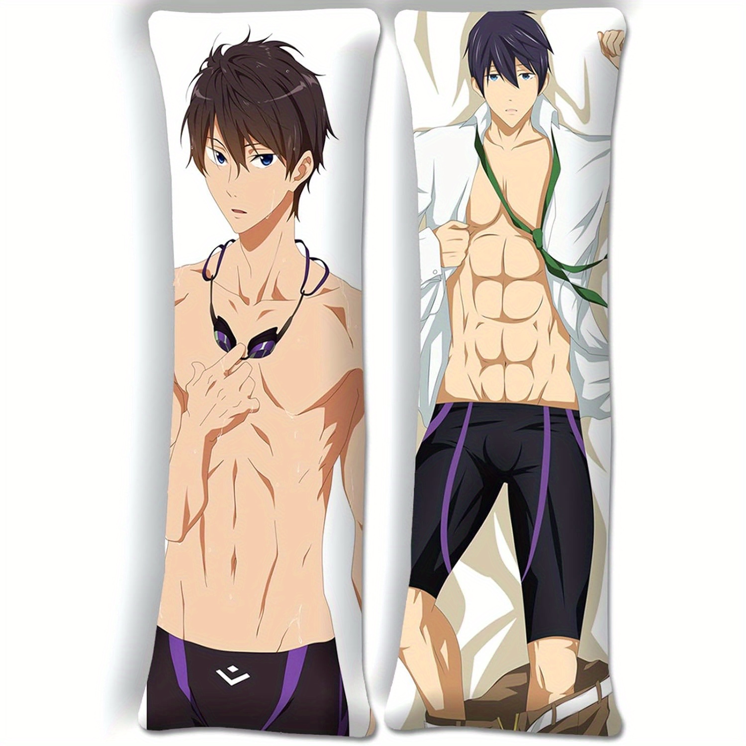 Haruka Nanase Haru Free Body Pillow FREE! Iwatobi Swim Club Sexy Ice Cream  Postcard Series Small Print, image size:1500x1500
