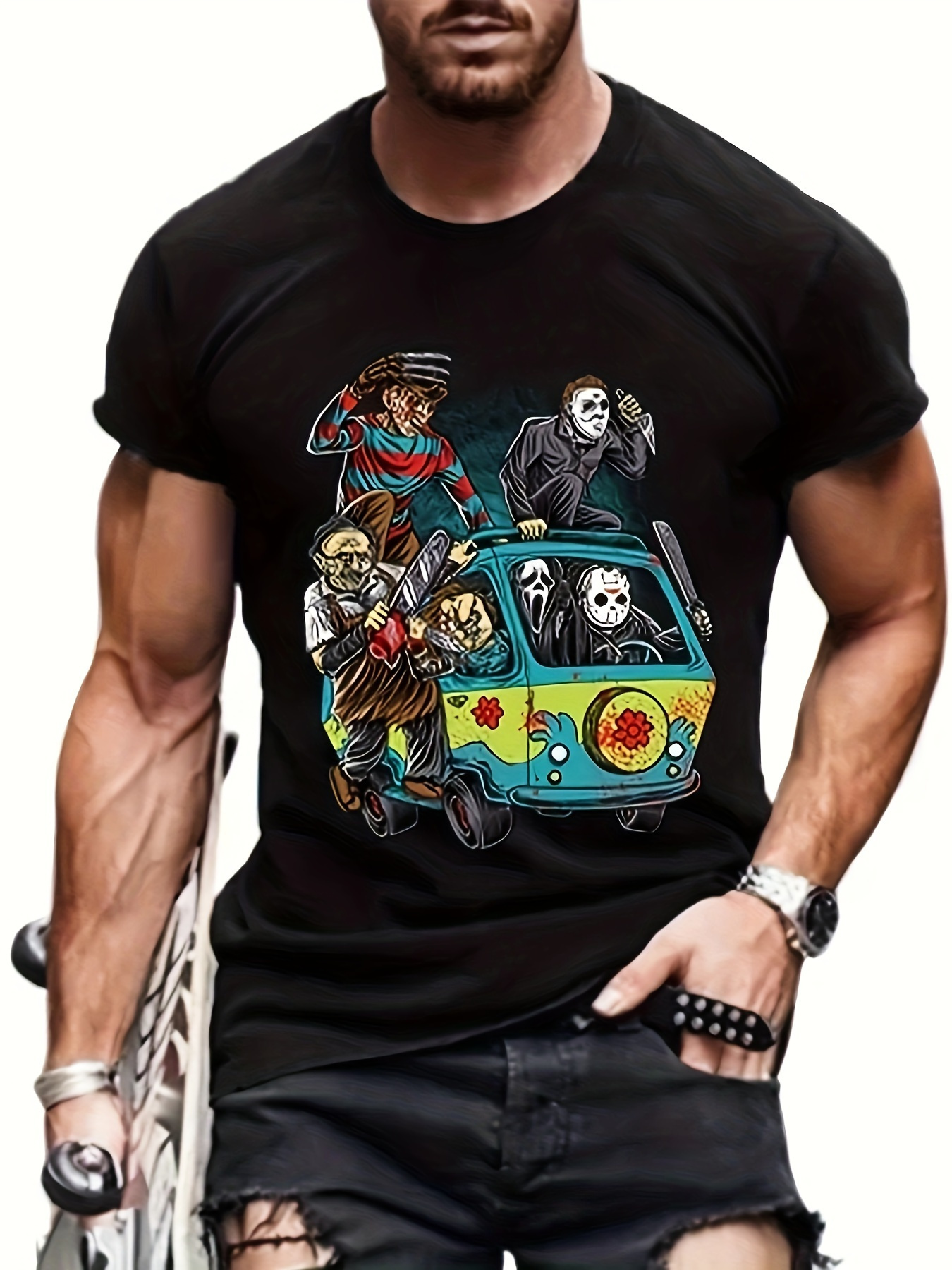 halloween shirts sold on Temu United States