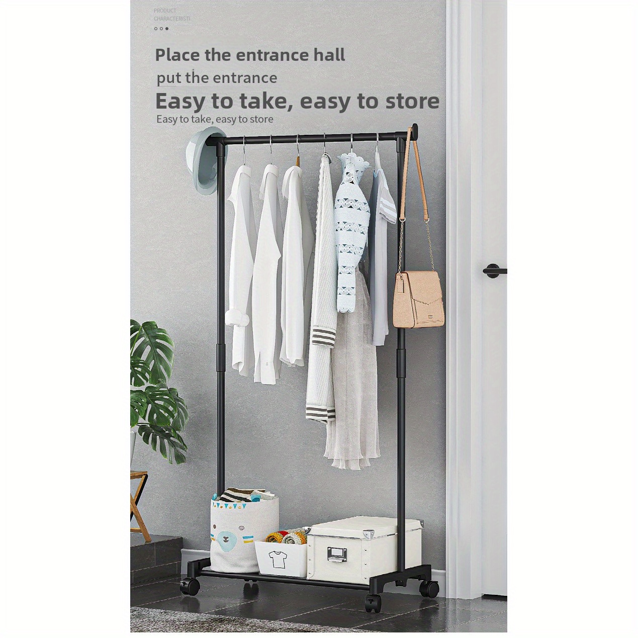coat rack standing Pakistan - Main Image