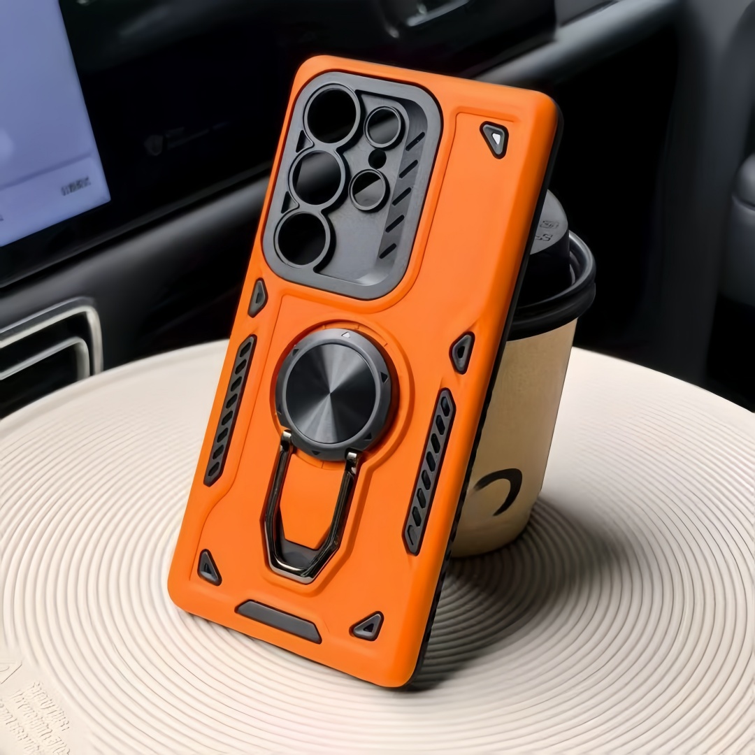 TEMU Phone Case: Phone Case With Durable Alloy Kickstand Compatible With Galaxy A06 A07 A16 A17 A26 A36 A37 A56 A57