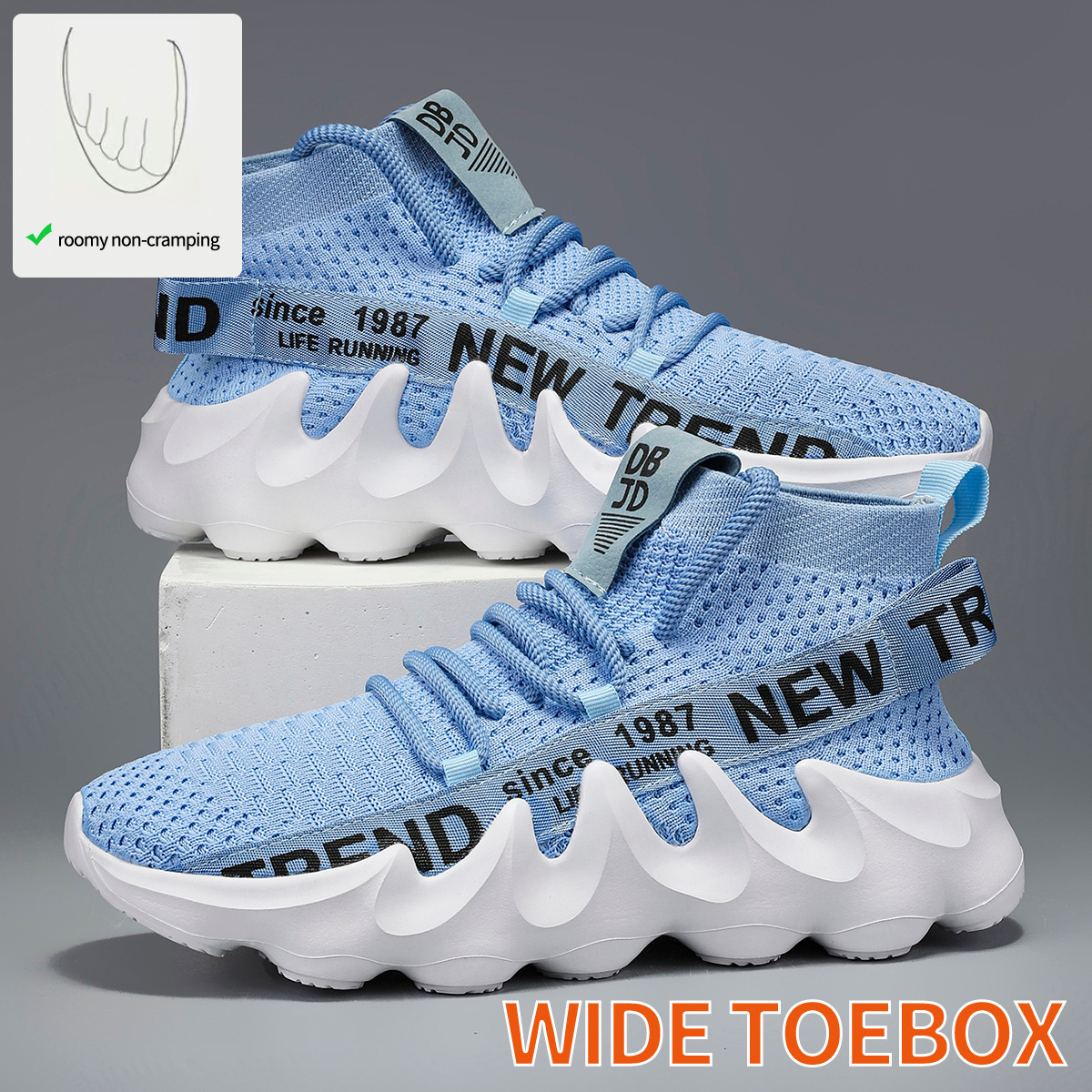 Men's Extra Wide Fit Road Running Shoes
