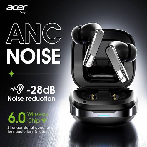 official genuine ohr646 wireless earphones in ear wireless 6 0 anc active noise reduction gaming low latency large battery long standby call noise reduction hifi unisex compatible with mobile phones and tablets christmas