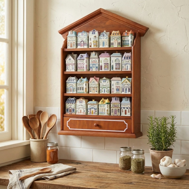 spice holder rack sold on Temu United States