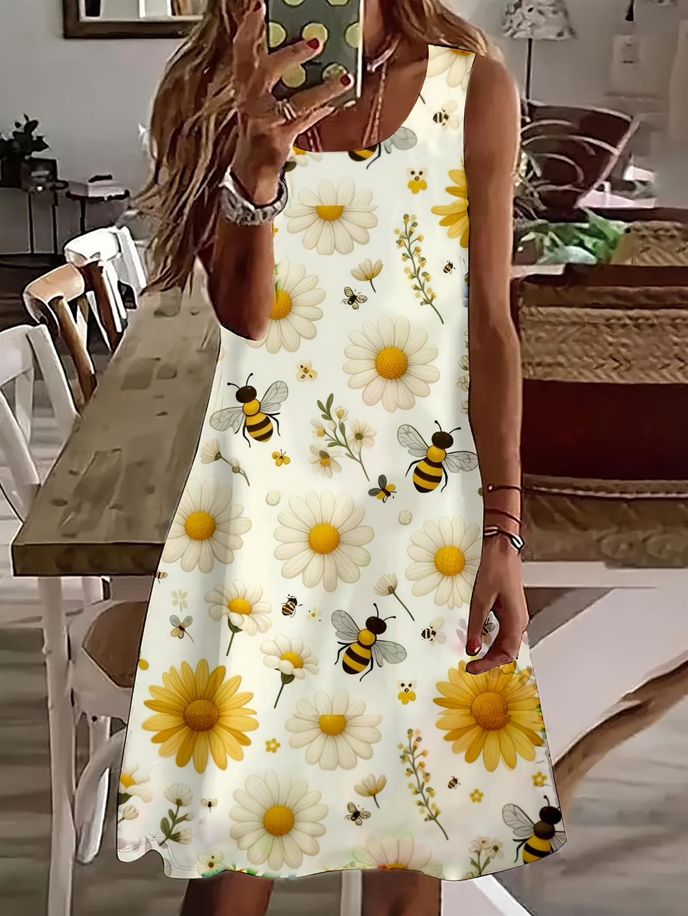 ladies bee dress sold on Temu United States Black tie gown
