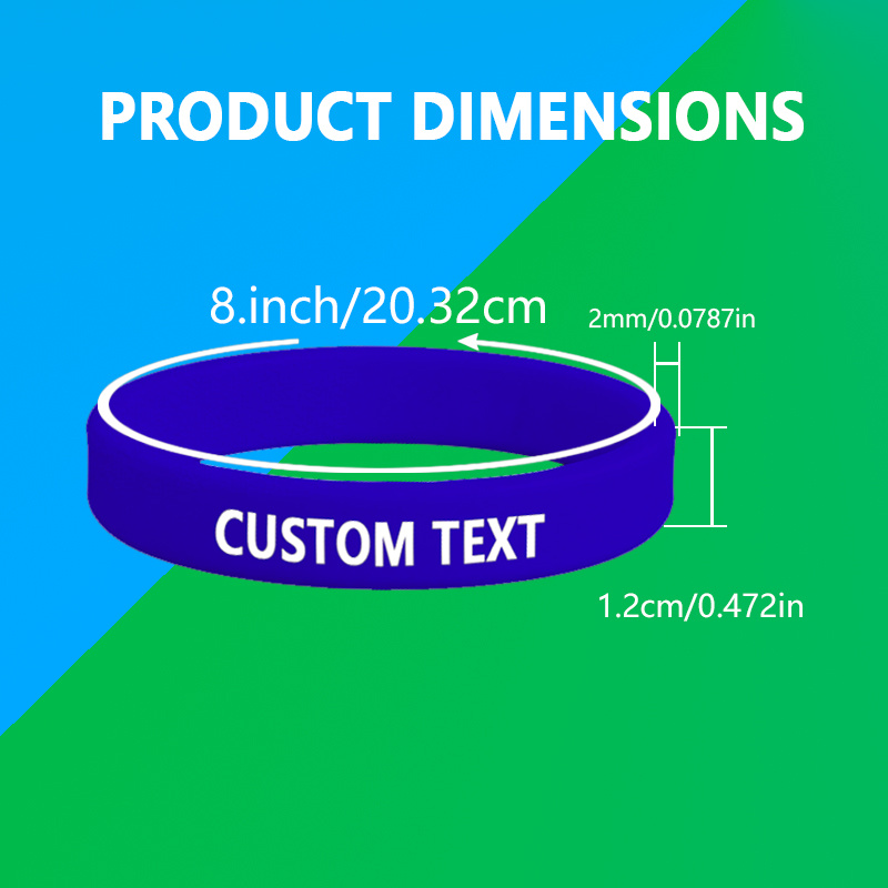 110pc Custom Wristband Set, Personalised Gift for All