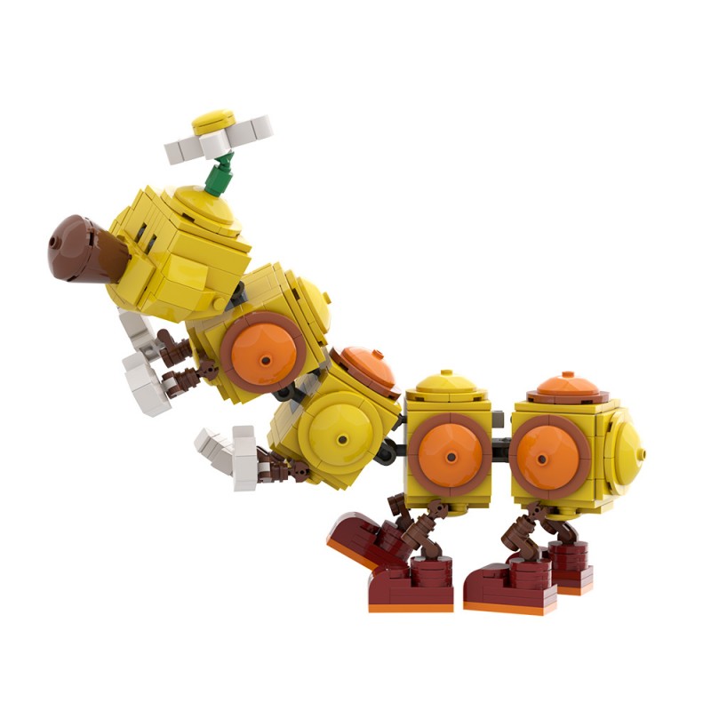 470pcs Cute Creature Display Model DIY Block Set, Fun Collectible Ornament