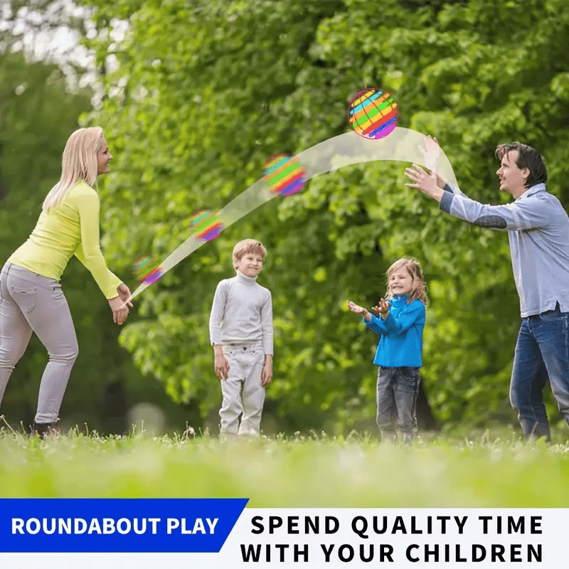 Hand-Controlled Hover Induction Magic Flying Ball, USB Rechargeable LED Luminous Flying Ball, Interesting Interactive Induction Ball Toy, Perfect For Party Lawn Game, Christmas And Birthday Gifts