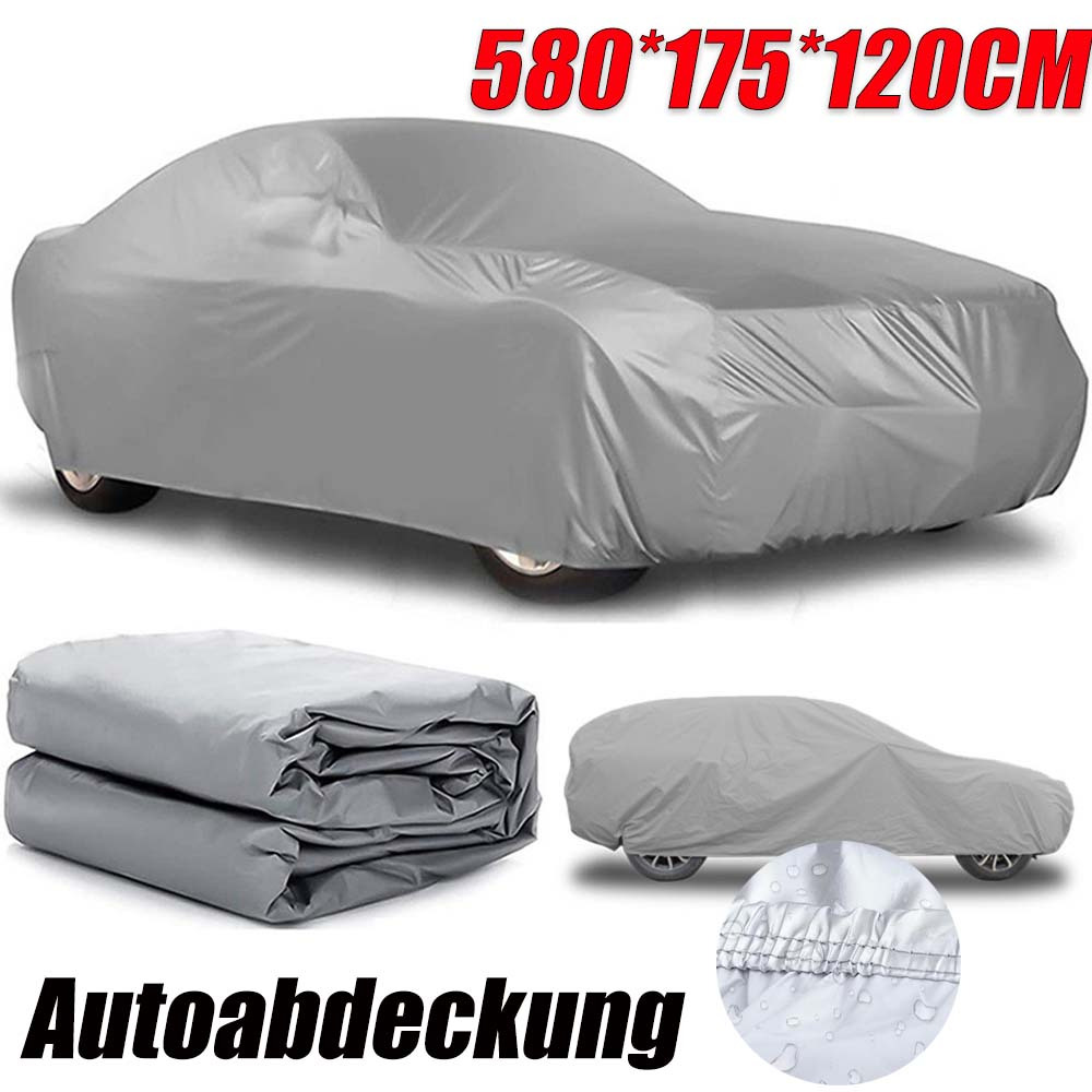 580*175*120cm Full Car Cover For Automobiles All Weather Protection Auto Cover Small Car Cover Car Dust Cover Outdoor Waterproof Car Cover