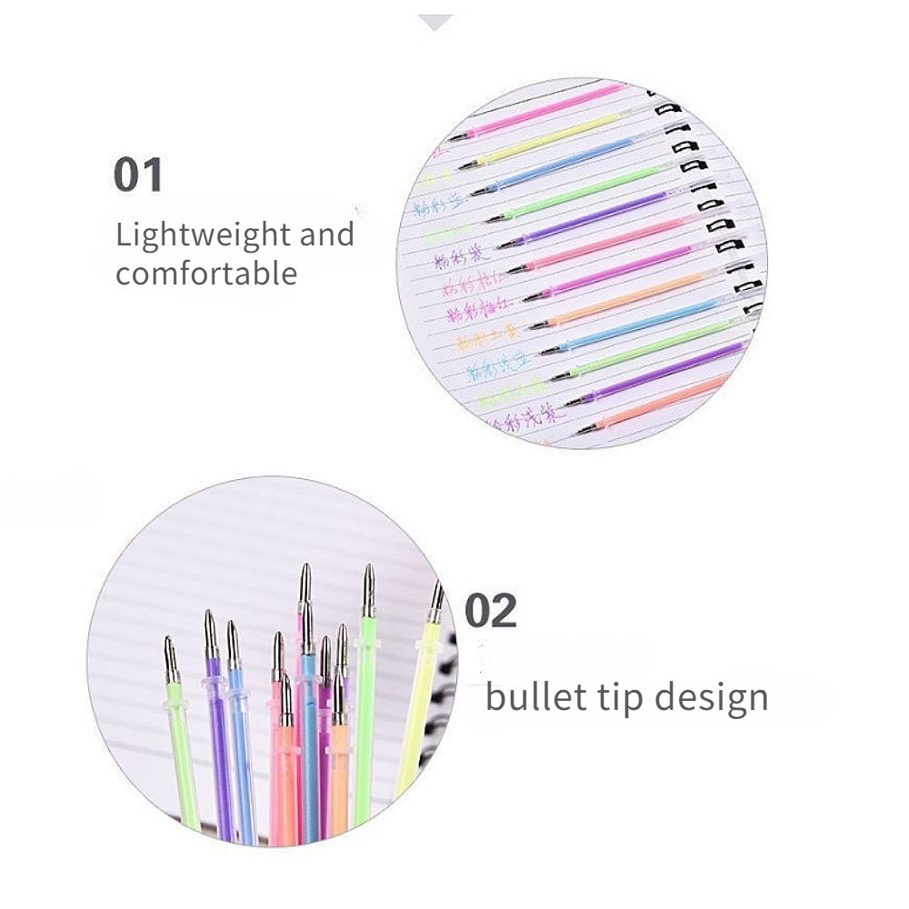 24 colors colored pen refills marking doodling Temu Canada