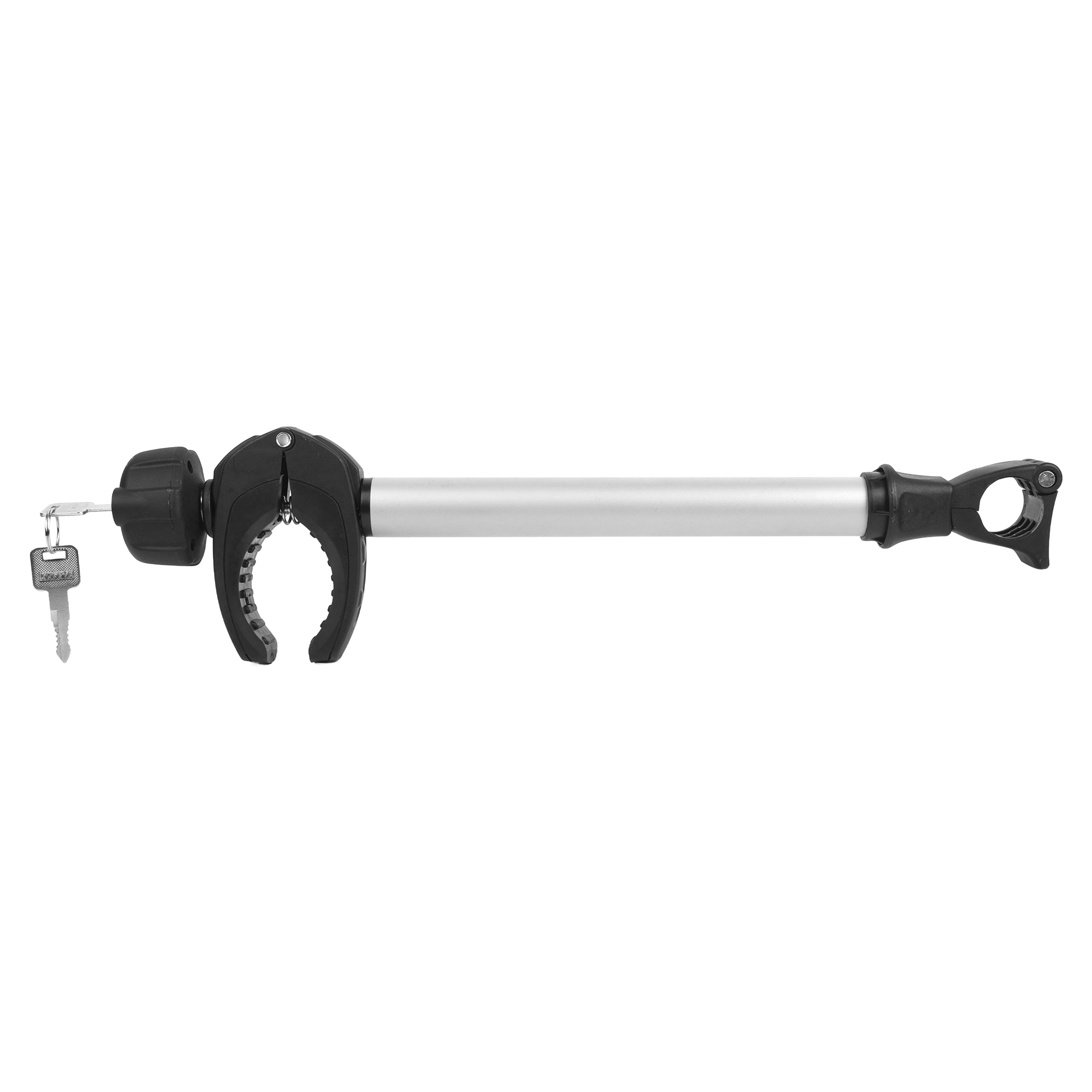 TEMU 1pc Bicycle Rack Frame Bracket, Silvery Pole U-shaped Bracket Tube Bracket, Bicycle Rack Bracket, Length 25/32/45cm, Suitable For Many Types Of