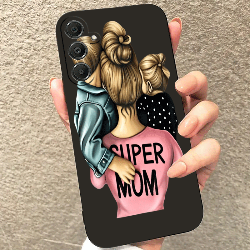 TEMU Phone Case - A Stylish And Minimalist Cartoon Phone Case Featuring Design, Made Of Tpu, Compatible With For Galaxy Models. A Versatile And Cute