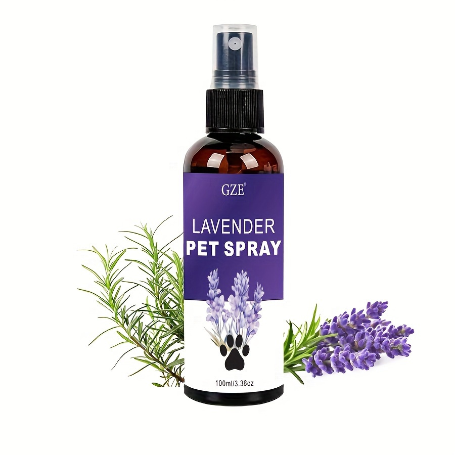 TEMU Gze Lavender Cat And Dog Spray Gentle Formula