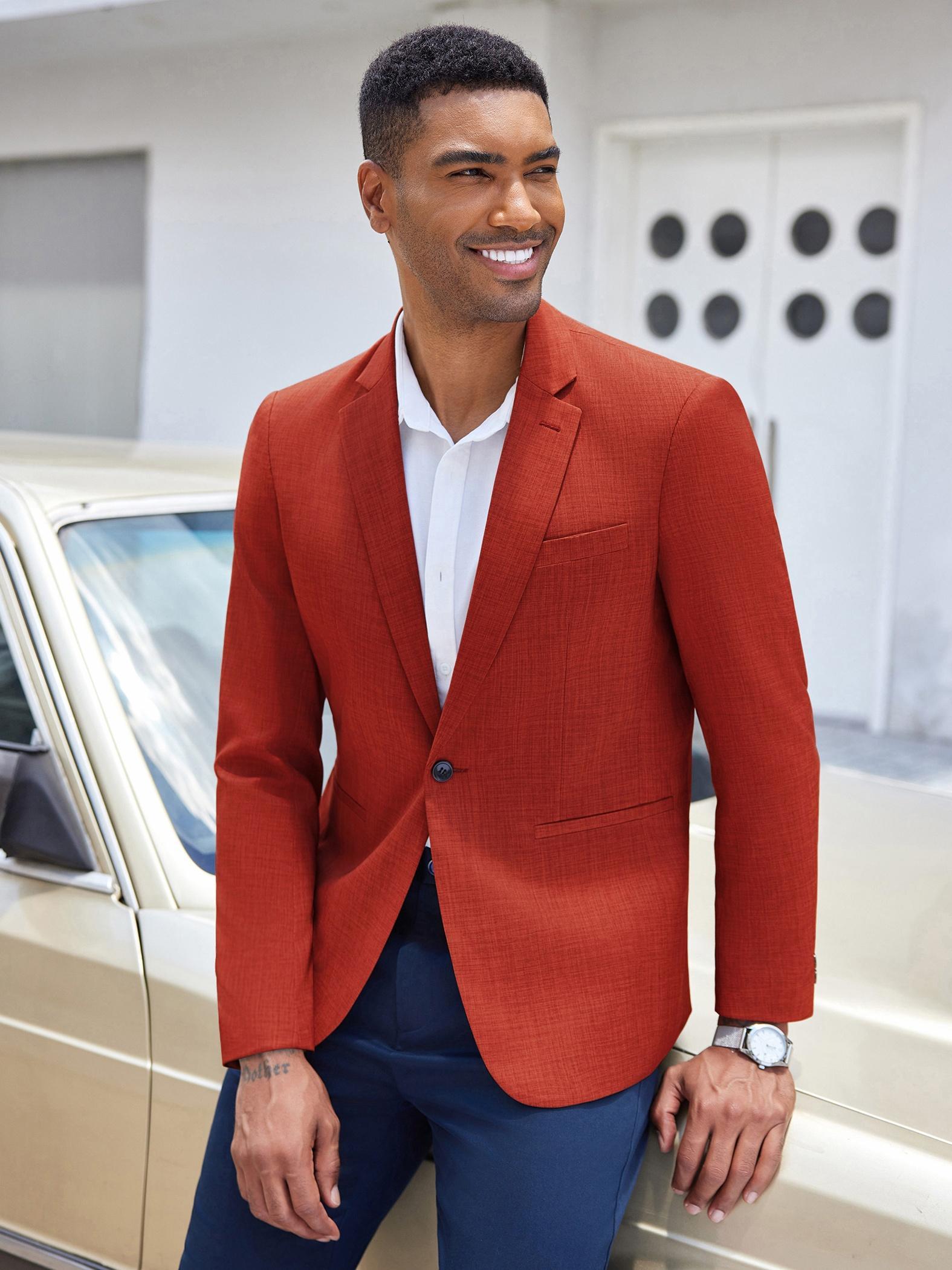 mens casual sport coats dress - Temu