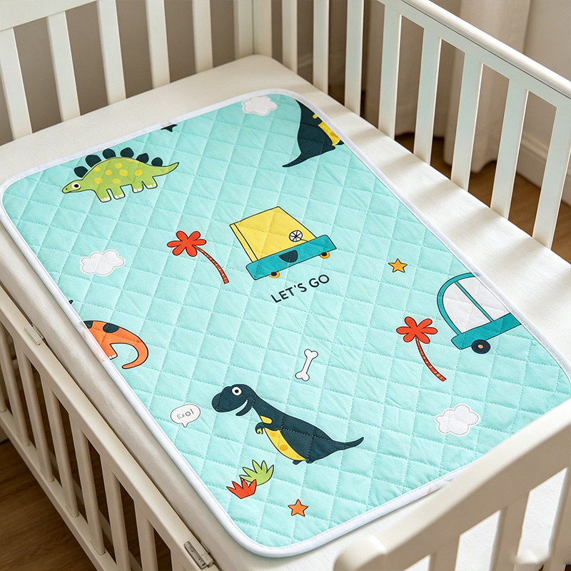Solid Color Large Size Diaper Changing Pad, Soft, Breathable, Skin-friendly, Durable, Washable, Large Size Reusable Changing Pad - Large Size Breathable Care Pad - Portable Diaper Changing Pad