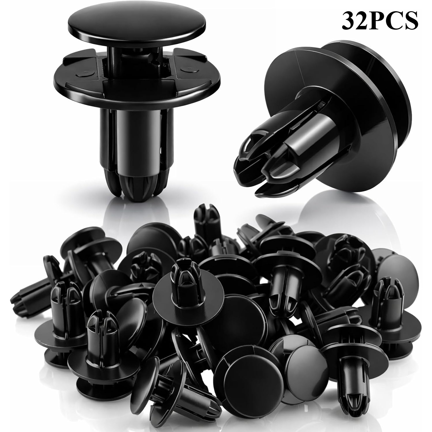 TEMU 32pcs 86595-2t500 Fender Liner Press-type Retaining Clip Fasteners, Suitable For And For Models: Accent, Azera, Elantra, , For , , Kona, Santa