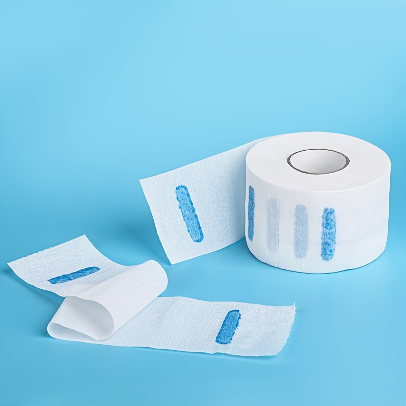 TEMU A Roll Of 70 Disposable Hair Clippers, Professional Elastic Protective Hair Styling Accessories And Tools, Hairdresser Neckband, Hair Styling,