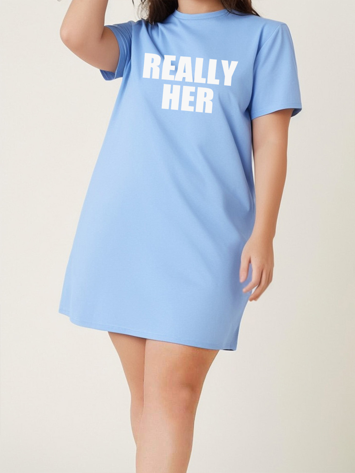 slim fit dress slacks Twisted Rope T Shirt Dress main image 0
